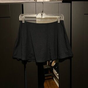 Skims Smooth Lounge Mini Skort in Obsidian Size large